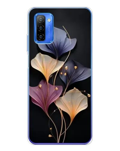 Чехол для Ulefone Note 12 с картинкой «Лиловые цветы грации»