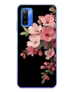 Чехол для Ulefone Note 12 с картинкой «Розовая ветка сакуры»