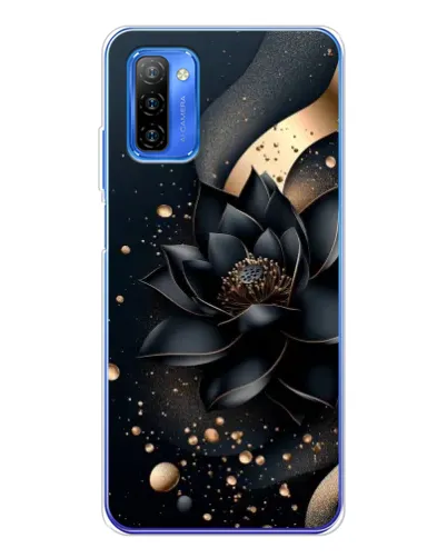 Чехол для Ulefone Note 12 с картинкой «Черный лотос»