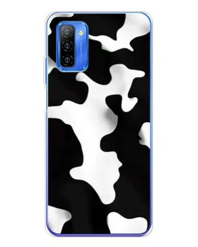 Чехол для Ulefone Note 12 с картинкой «Черно-белое пятно»
