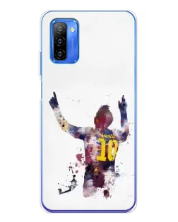 Чехол для Ulefone Note 12 с картинкой «Акварельный Месси Барселона» Чехол для Ulefone Note 12 с картинкой «Акварельный Месси Барселона»