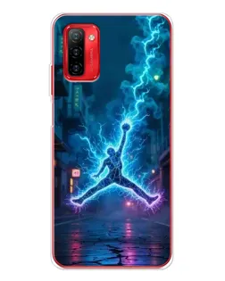 Чехол для Ulefone Note 12P с картинкой «Jordan Gold Jumpman»