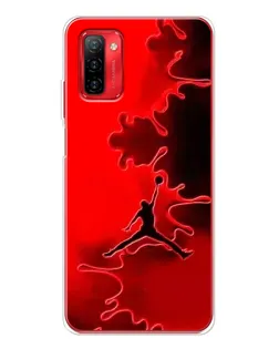 Чехол для Ulefone Note 12P с картинкой «Jordan Red Smoke»