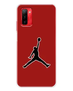 Чехол для Ulefone Note 12P с картинкой «Jordan Red Back»