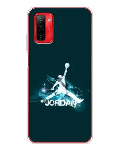 Чехол для Ulefone Note 12P с картинкой «Jordan Blue Fire» Чехол для Ulefone Note 12P с картинкой «Jordan Blue Fire»
