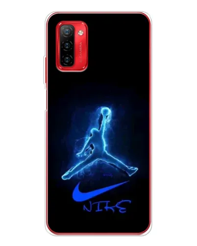 Чехол для Ulefone Note 12P с картинкой «Jordan Neon Blue» Чехол для Ulefone Note 12P с картинкой «Jordan Neon Blue»