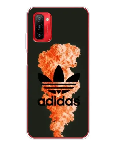 Чехол для Ulefone Note 12P с картинкой «Оранжевый дым Adidas» Чехол для Ulefone Note 12P с картинкой «Оранжевый дым Adidas»