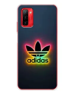 Чехол для Ulefone Note 12P с картинкой «Неоновый Adidas»