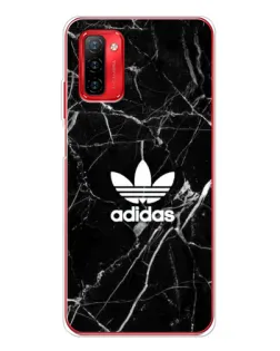 Чехол для Ulefone Note 12P с картинкой «Белый мрамор Adidas»