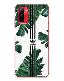 Чехол для Ulefone Note 12P с картинкой «Пальмовые листья адидас»