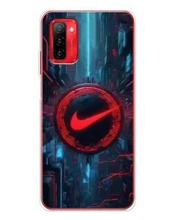 Чехол для Ulefone Note 12P с картинкой «Техногенный стиль Nike»