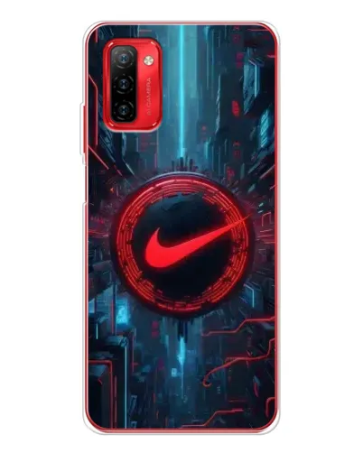 Чехол для Ulefone Note 12P с картинкой «Техногенный стиль Nike»