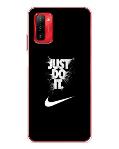 Чехол для Ulefone Note 12P с картинкой «Текстовый принт Nike»