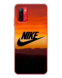 Чехол для Ulefone Note 12P с картинкой «Nike — вечерний горизонт»