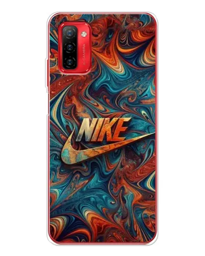 Чехол для Ulefone Note 12P с картинкой «Nike в абстракции»