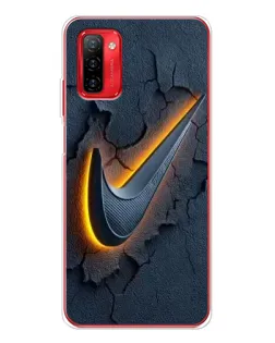 Чехол для Ulefone Note 12P с картинкой «Объемный логотип Найк»
