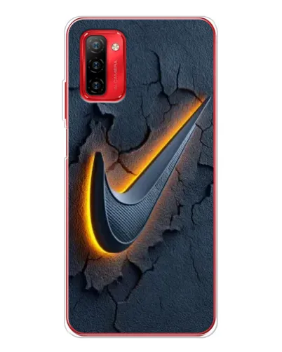 Чехол для Ulefone Note 12P с картинкой «Объемный логотип Найк»