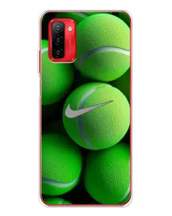 Чехол для Ulefone Note 12P с картинкой «Теннисные мячи Найк»