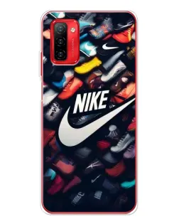Чехол для Ulefone Note 12P с картинкой «Коллекция кроссовок Nike»
