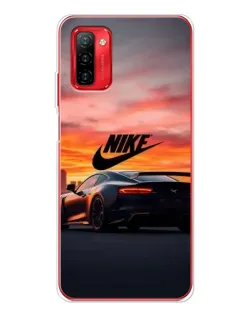 Чехол для Ulefone Note 12P с картинкой «Nike и суперкар»