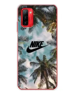 Чехол для Ulefone Note 12P с картинкой «Тропический принт Nike»