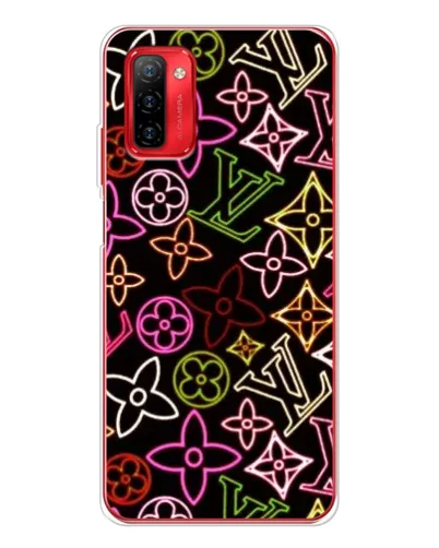 Чехол для Ulefone Note 12P с картинкой «Неоновый микс Nike» Чехол для Ulefone Note 12P с картинкой «Неоновый микс Nike»