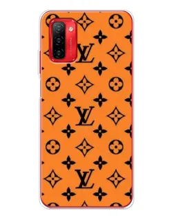 Чехол для Ulefone Note 12P с картинкой «Оранжевый стиль LV»