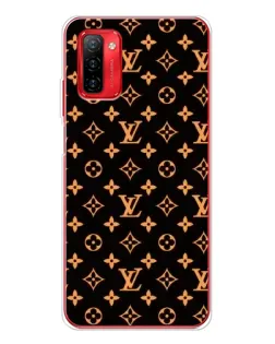 Чехол для Ulefone Note 12P с картинкой «Золотая монограмма LV»