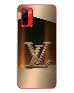 Чехол для Ulefone Note 12P с картинкой «LV — золотое сияние»
