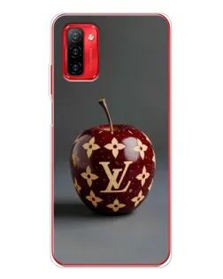 Чехол для Ulefone Note 12P с картинкой «Красное яблоко LV»