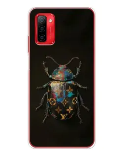Чехол для Ulefone Note 12P с картинкой «LV — мраморный принт»
