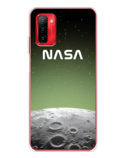 Чехол для Ulefone Note 12P с картинкой «NASA — лунный градиент»