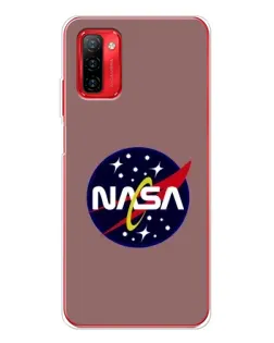 Чехол для Ulefone Note 12P с картинкой «NASA — ретро космос» Чехол для Ulefone Note 12P с картинкой «NASA — ретро космос»