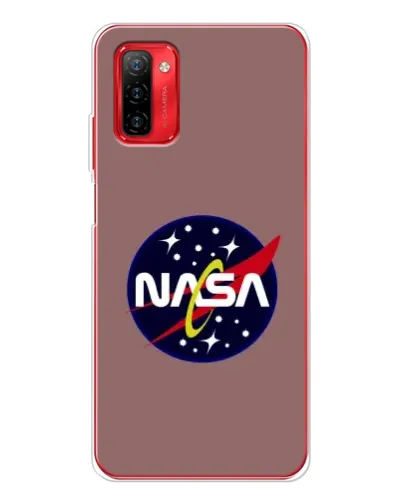 Чехол для Ulefone Note 12P с картинкой «NASA — ретро космос»