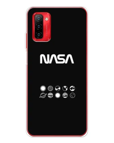 Чехол для Ulefone Note 12P с картинкой «NASA — технический принт»