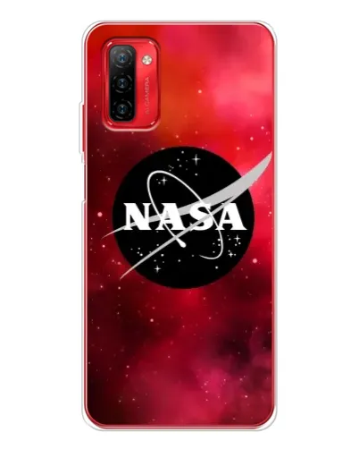 Чехол для Ulefone Note 12P с картинкой «NASA — красная туманность»