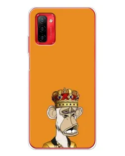 Чехол для Ulefone Note 12P с картинкой «Золотая обезьяна Bored Ape»