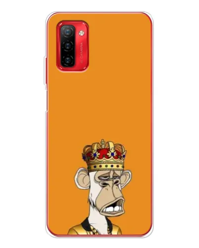 Чехол для Ulefone Note 12P с картинкой «Золотая обезьяна Bored Ape» Чехол для Ulefone Note 12P с картинкой «Золотая обезьяна Bored Ape»