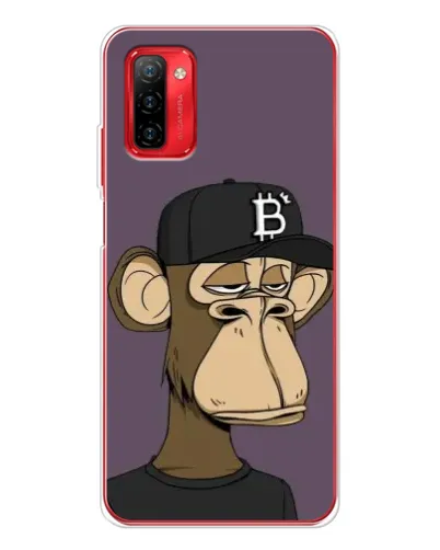Чехол для Ulefone Note 12P с картинкой «Bored Ape в кепке» Чехол для Ulefone Note 12P с картинкой «Bored Ape в кепке»