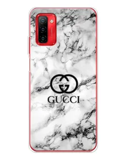 Чехол для Ulefone Note 12P с картинкой «Gucci — мраморный шик»