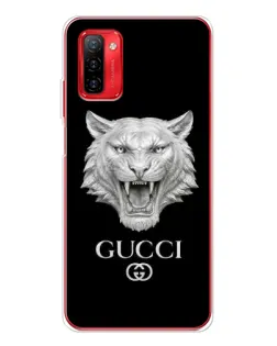 Чохол для Ulefone Note 12P з картинкою «Gucci — срібний лев»