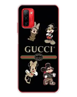 Чохол для Ulefone Note 12P з картинкою «Gucci — герої Disney та монограма»