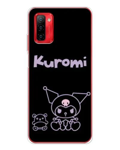 Чехол для Ulefone Note 12P с картинкой «Kuromi — черный минимализм» Чехол для Ulefone Note 12P с картинкой «Kuromi — черный минимализм»