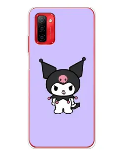 Чехол для Ulefone Note 12P с картинкой «Kuromi — нежный фиолетовый»