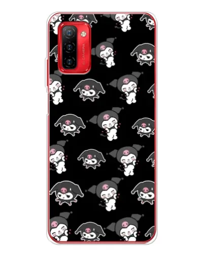 Чехол для Ulefone Note 12P с картинкой «Черный паттерн Kuromi» Чехол для Ulefone Note 12P с картинкой «Черный паттерн Kuromi»