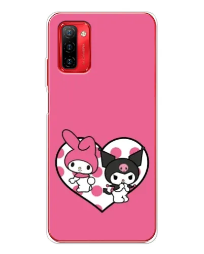Чехол для Ulefone Note 12P с картинкой «Kuromi и My Melody» Чехол для Ulefone Note 12P с картинкой «Kuromi и My Melody»
