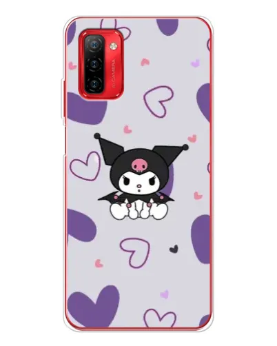 Чехол для Ulefone Note 12P с картинкой «Kuromi и лавандовые сердца» Чехол для Ulefone Note 12P с картинкой «Kuromi и лавандовые сердца»