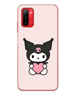 Чехол для Ulefone Note 12P с картинкой «Kuromi и сердце»