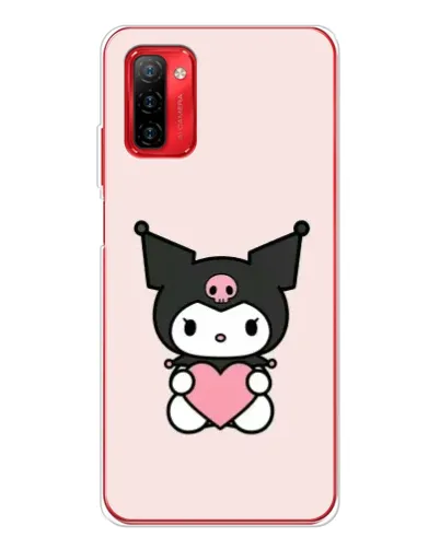 Чехол для Ulefone Note 12P с картинкой «Kuromi и сердце» Чехол для Ulefone Note 12P с картинкой «Kuromi и сердце»