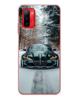 Чохол для Ulefone Note 12P з картинкою «BMW у зимовому лісі» Чохол для Ulefone Note 12P з картинкою «BMW у зимовому лісі»